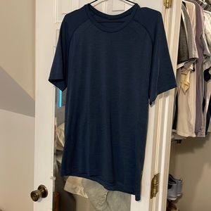 COPY - Lululemon Metal Vent Tee - navy
